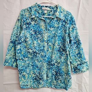 Coldwater Creek Button Up